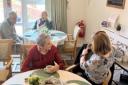 Coffee morning at the Homestead care home