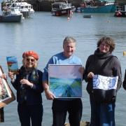 Artists assemble for new Jurassic Coast exhibition in Lyme Regis