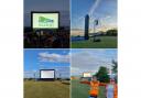 Seaton Town Council set up the outdoor cinema