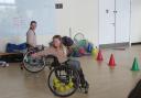 St James School students at Devon Physical Disability Super Sports