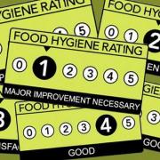 Two East Devon restaurants receive their food hygiene rating  this week