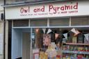 Owl and Pyramid Bookshop in Fore Street, Seaton
