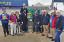 The defibrillator was unveiled on the Seafront