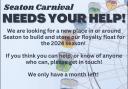 Seaton Carnival need your help