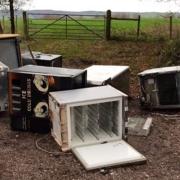 A case of fly-tipping in East Devon last year