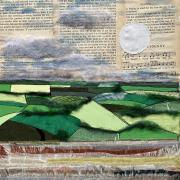 Rosie Holgate, 17 years from Honiton: Mixed media inspired by the beautiful Devon hills around her home
