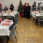 Operation Rudolph community meal at The CUB Honiton