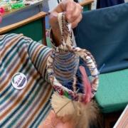Honiton Carers learn how to make their very own dream catchers