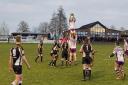 Line-out from a deserved win for Exmouth