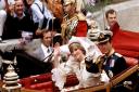 The Royal Wedding of Prince Charles and Lady Diana Spencer in July 1981