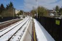 I travelled to Honiton Railway Station, on Monday 19th March 2018 after the snow. Picture: Luke Eveleigh