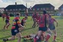 Honiton v Sarries. Picture from Julian Hoyles