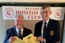 Changing of the seniors' captain at Honiton GC