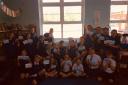 Students at Honiton Primary School took part in the challenge
