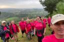 The walkers at Colmers Hill