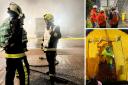 Sidmouth Fire Station take part in simulated exercise