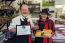 Anton and his award winning Chicken, Ham and Asparagus pies.