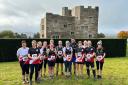 Honiton runners at Castle Drogo