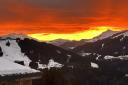 A new dawn for 2024?  Sunrise over the Alps