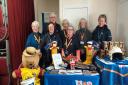 Volunteers at Seaton Beer and District RNLI table top sale