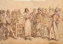 Henry Broom auctioned his wife Sarah at Honiton marketplace in 1828