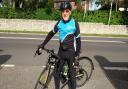 Colyton cyclist Clive Lewis