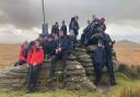 Sidmouth College students training for the Ten Tors Challenge on Dartmoor
