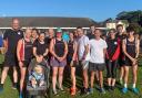 Honiton runners at Exmouth Parkrun