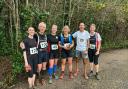Honiton runners at the Westdown Wander