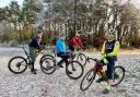 Frosty ride for Axe Valley Pedallers