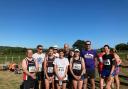 Honiton runners at the Umborne Ug