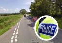THE A35 near the Dorset border is closed this morning after a car reportedly hit a tree.