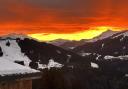 A new dawn for 2024?  Sunrise over the Alps