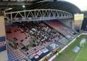 Exeter fans at Wigan
