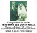 TONY & GENNY WELLS