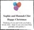 Sophie and Hannah Clist