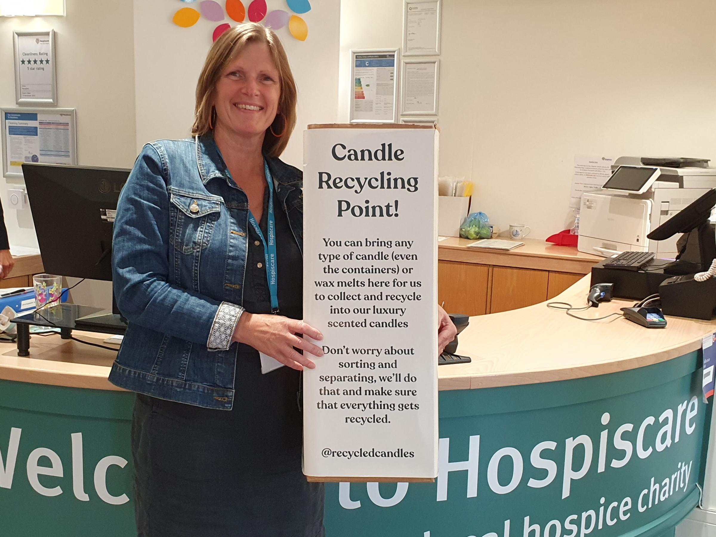 Recycle your old candles at Honiton's Hospiscare charity shop - Vimarsana News