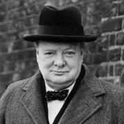 Sir Winston Churchill during the Second World War, circa 1940.