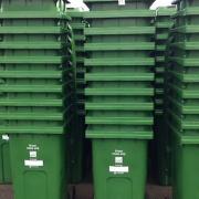 Recycling bins used by households across East Devon. Picture EDDC