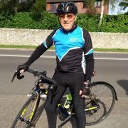 Colyton cyclist Clive Lewis