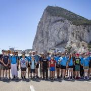 RAF 1084 Honiton squadron Air cadets visit Gibraltar.