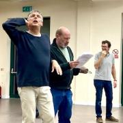 Colyton Theatre Group rehearsing their pantomime Peter Pan