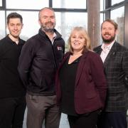 New management team at Exeter Business Park, Richard Northcott, Matt Roach, Anne Beadon and David Morgan.