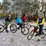Frosty ride for Axe Valley Pedallers