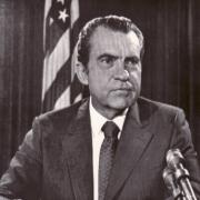 President Richard Nixon. Credit Chris Hallam.