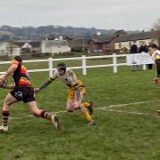Ben Kidson goes over for a try