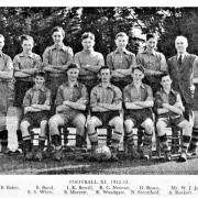 Colyton Grammar School Football 1952-53