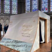Honiton Carers visited Salisbury Cathedral and saw the Magna Carta.