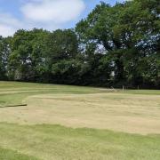 Working on the Honiton greens