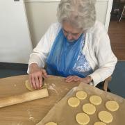 One resident tries to make potato biscuits